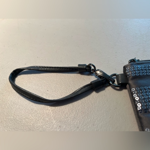 Gray sequined clutch, Bath & Body Works, NEW - Picture 3 of 5